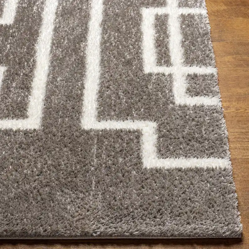 Cloudy Shag Machine Woven Rug - Livabliss