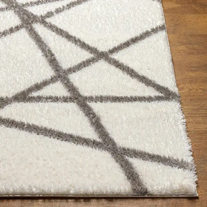 Cloudy Shag Machine Woven Rug - Livabliss