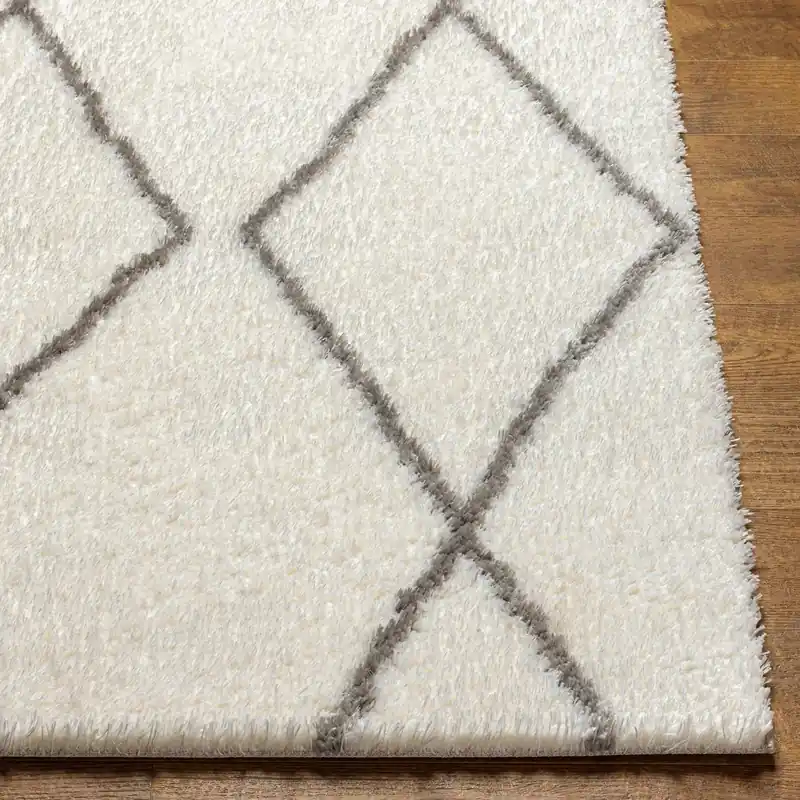 Cloudy Shag Machine Woven Rug - Livabliss