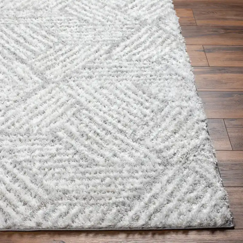Cloudy Shag Machine Woven Rug - Livabliss