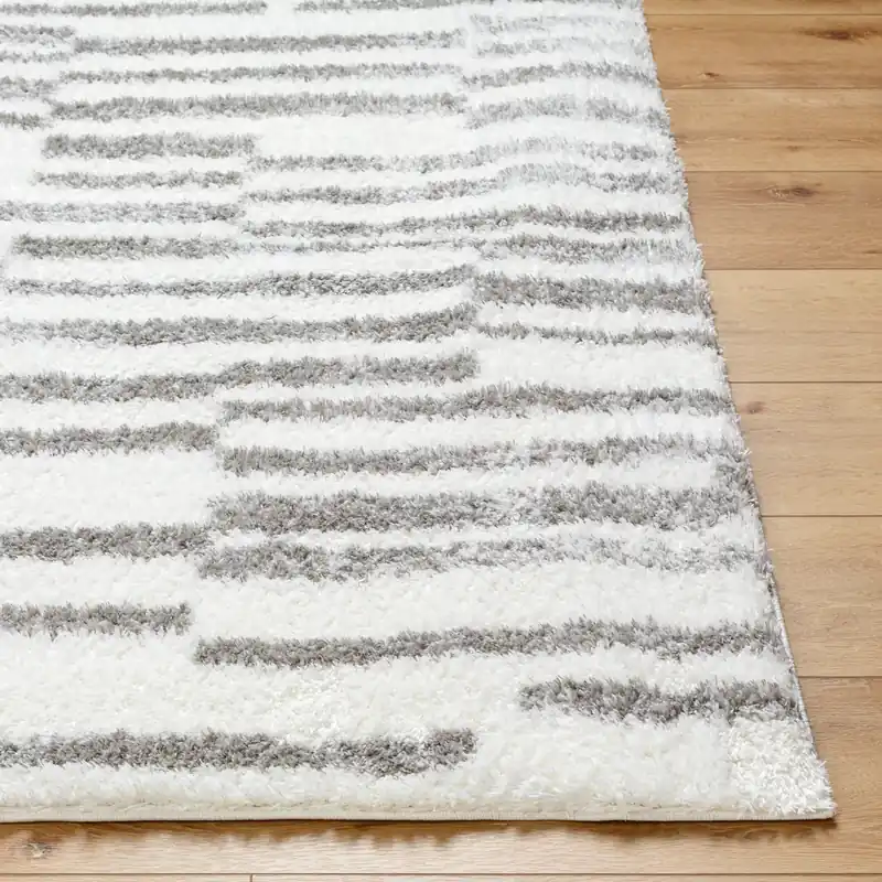 Cloudy Shag Machine Woven Rug - Livabliss