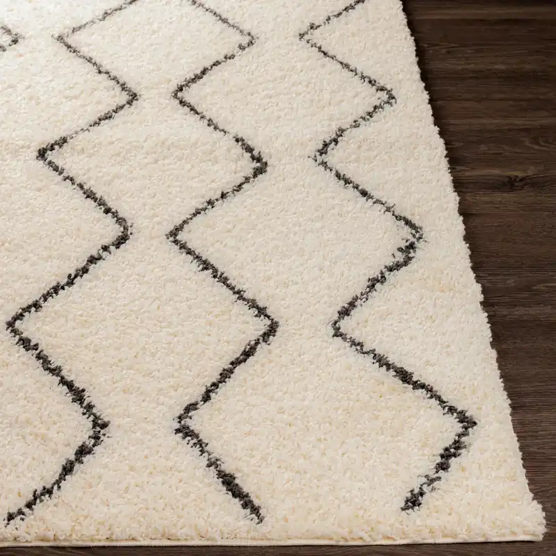 Beni Shag Machine Woven Rug - Livabliss