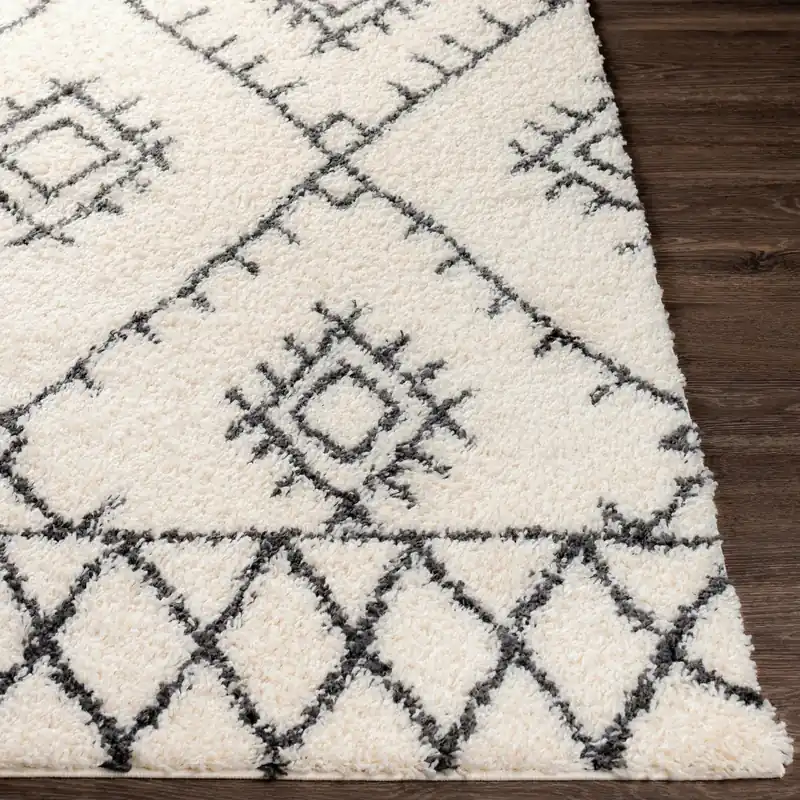 Beni Shag Machine Woven Rug - Livabliss