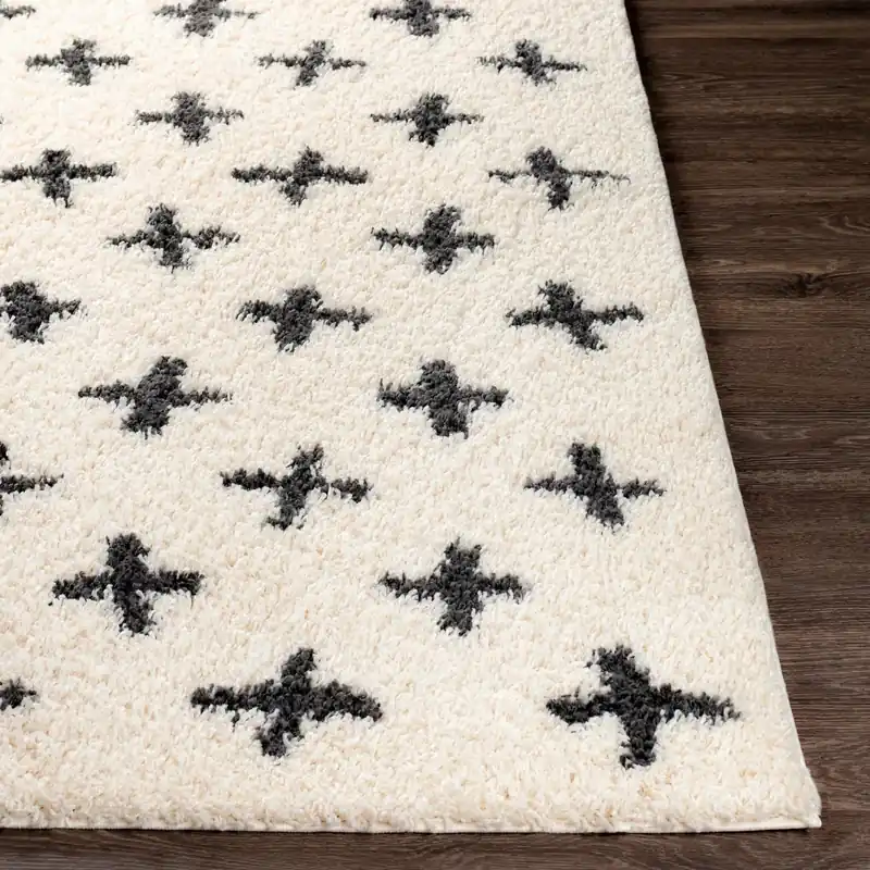 Beni Shag Machine Woven Rug - Livabliss