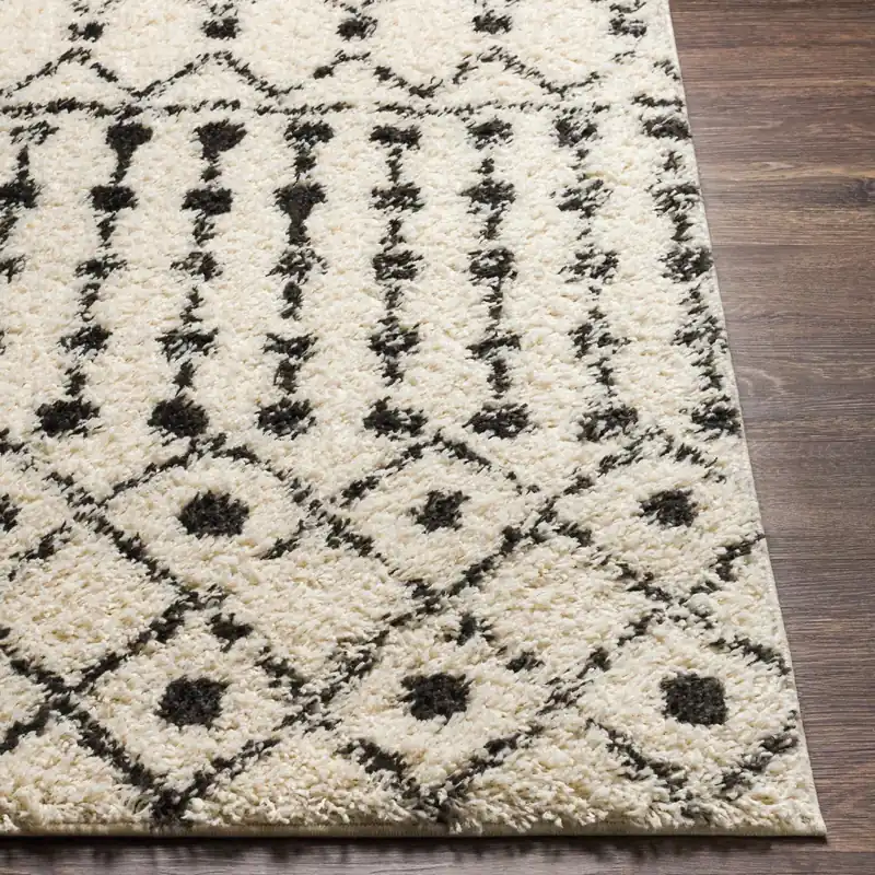 Beni Shag Machine Woven Rug - Livabliss