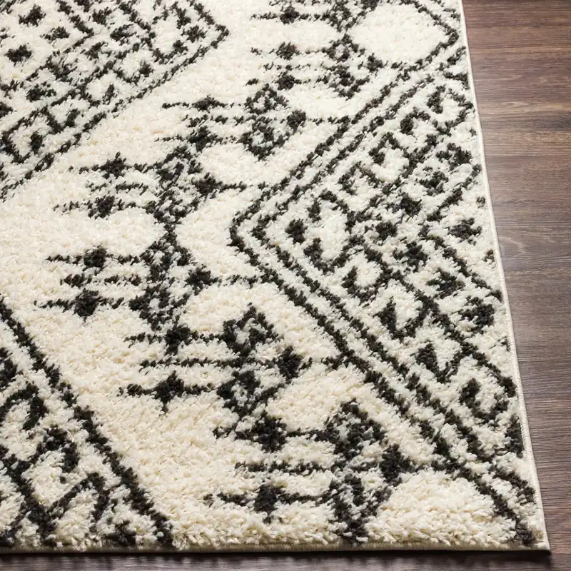 Beni Shag Machine Woven Rug - Livabliss