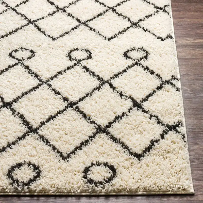 Beni Shag Machine Woven Rug - Livabliss
