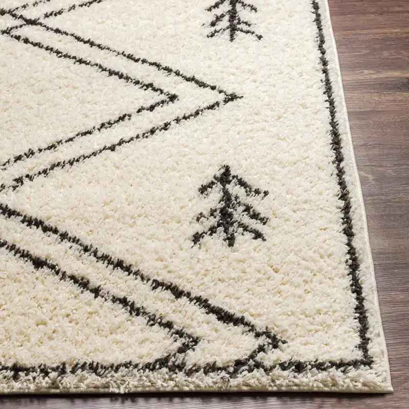 Beni Shag Machine Woven Rug - Livabliss