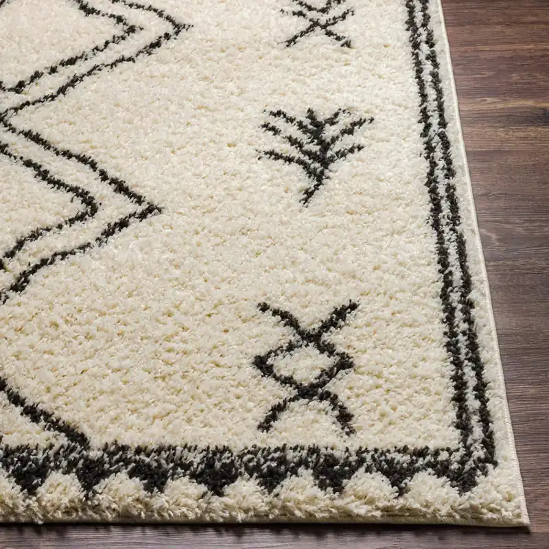 Beni Shag Machine Woven Rug - Livabliss