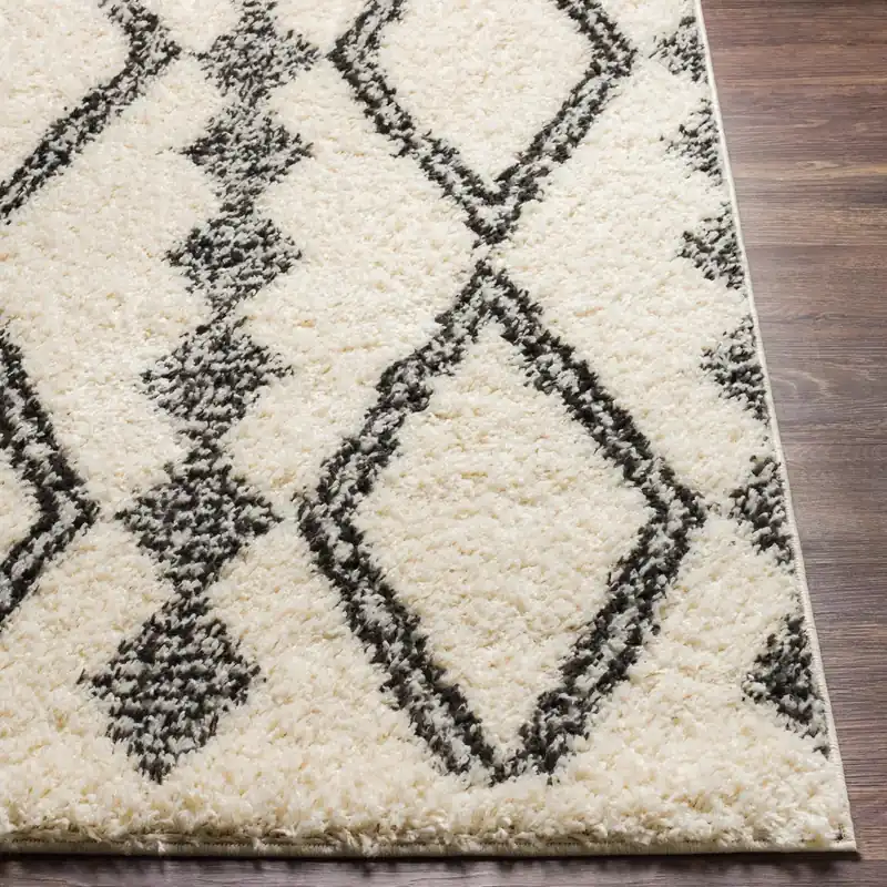 Beni Shag Machine Woven Rug - Livabliss