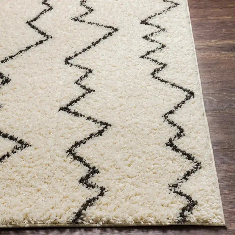 Beni Shag Machine Woven Rug - Livabliss