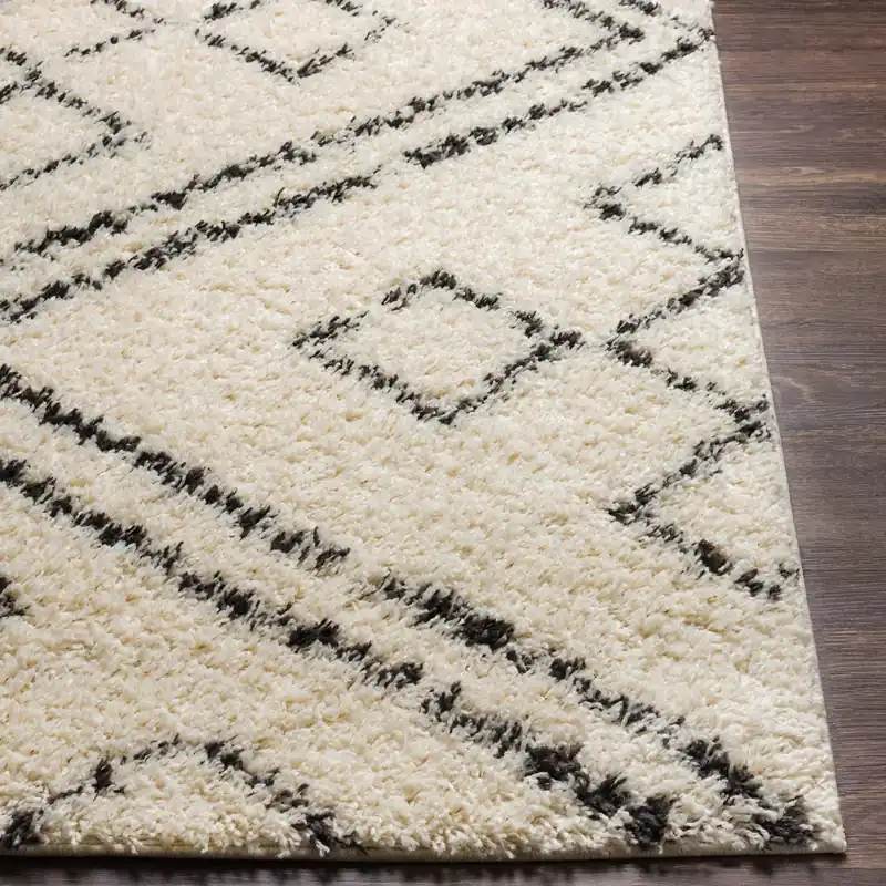 Beni Shag Machine Woven Rug - Livabliss