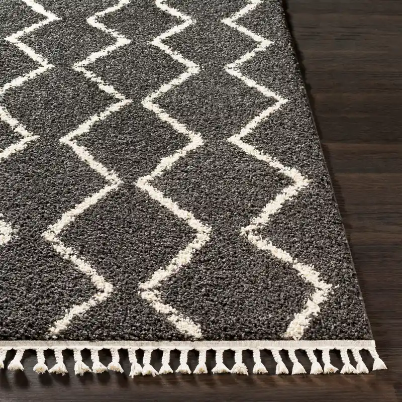 Berber Shag Machine Woven Rug - Livabliss
