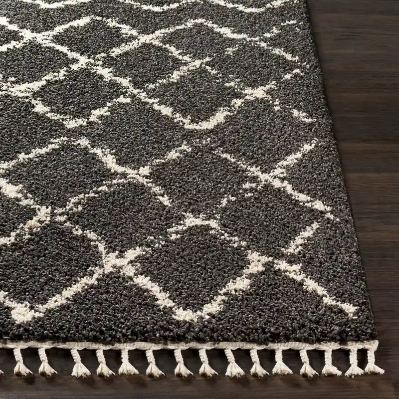 Berber Shag Machine Woven Rug - Livabliss