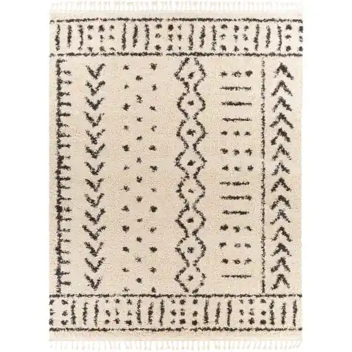 Berber Shag Machine Woven Rug - Livabliss