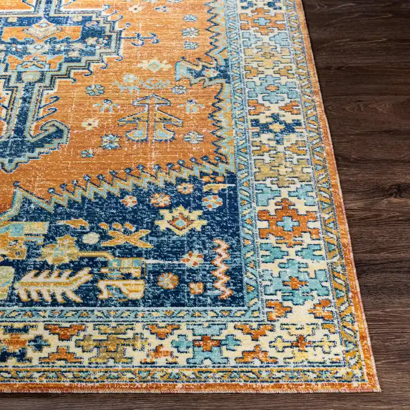Bodrum Machine Woven Rug - Livabliss