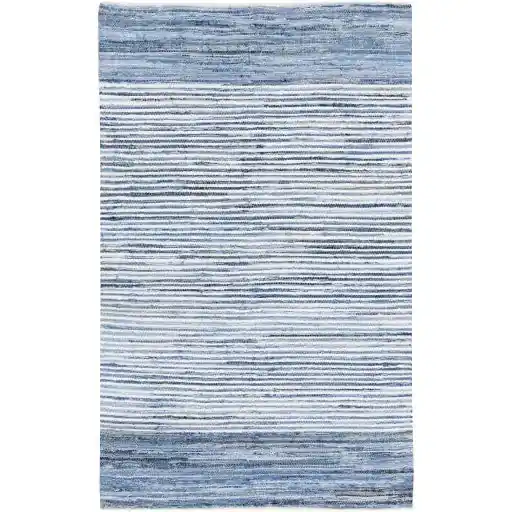 Denim Handmade Rug - Livabliss
