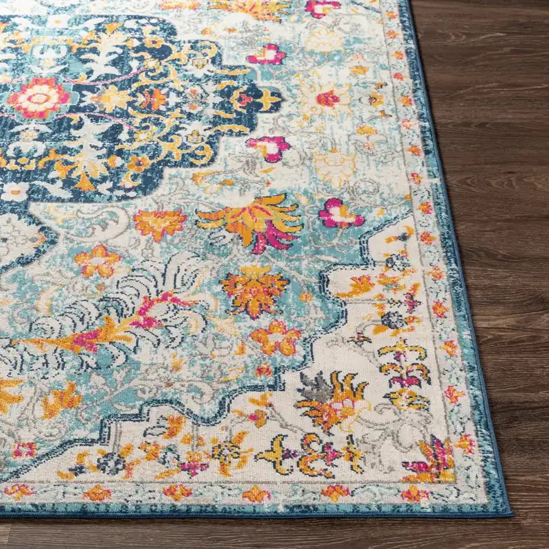 Floransa Machine Woven Rug - Livabliss