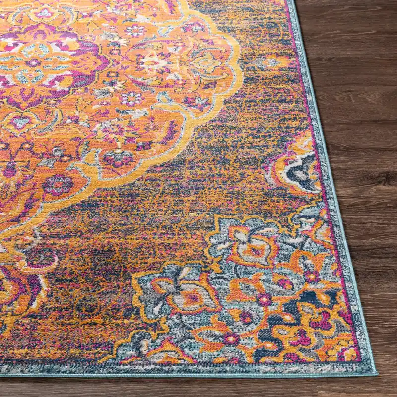 Floransa Machine Woven Rug - Livabliss