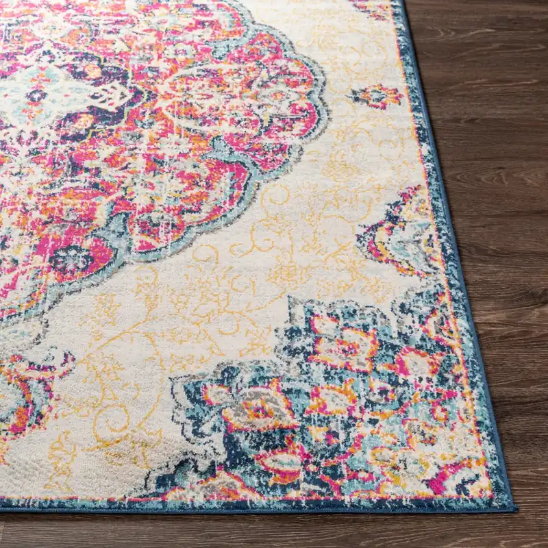 Floransa Machine Woven Rug - Livabliss