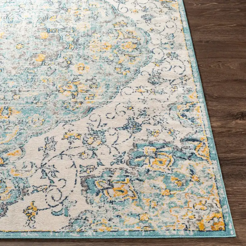 Floransa Machine Woven Rug - Livabliss