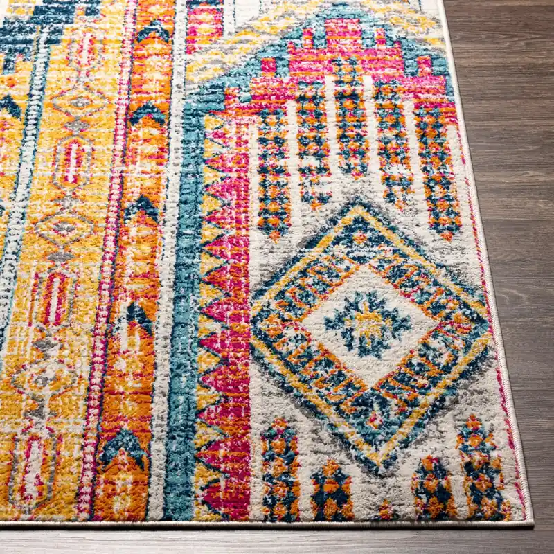 Floransa Machine Woven Rug - Livabliss