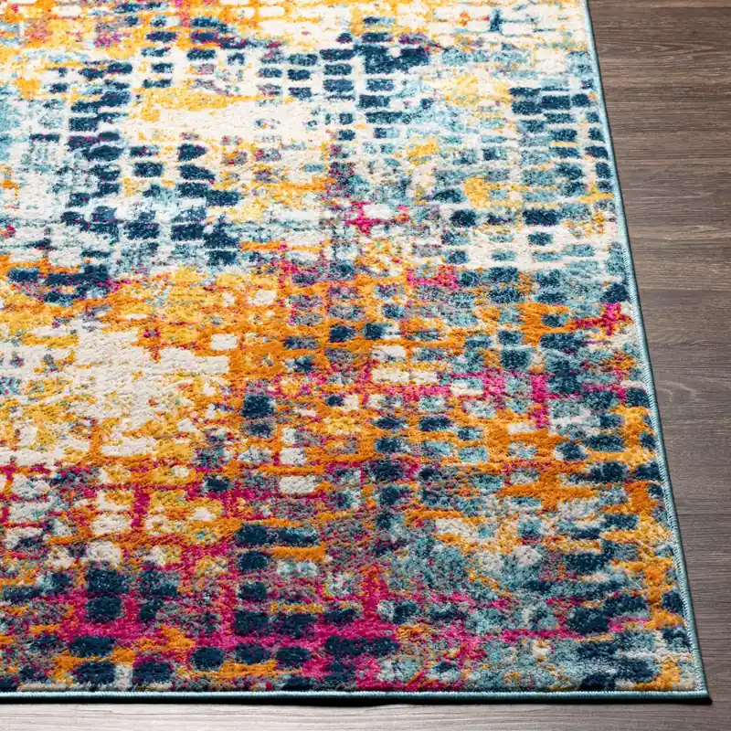 Floransa Machine Woven Rug - Livabliss