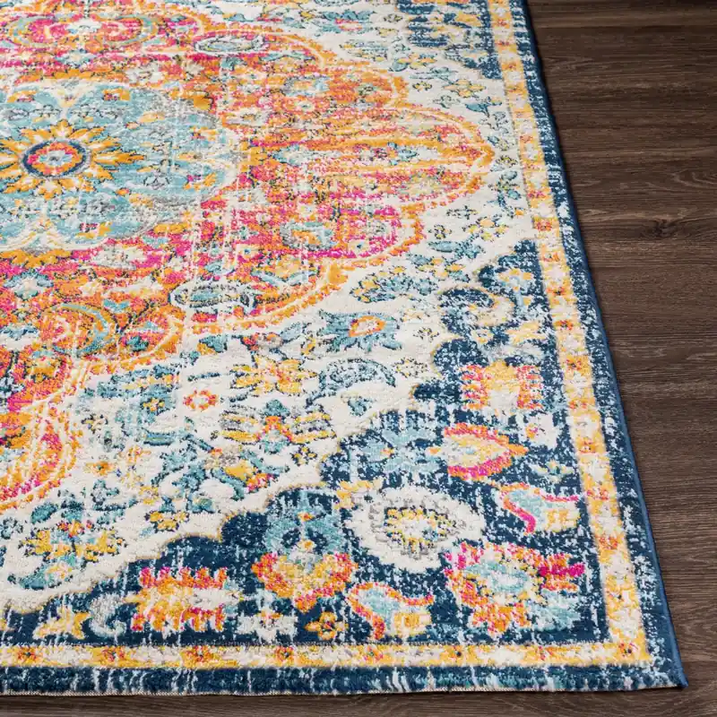 Floransa Machine Woven Rug - Livabliss