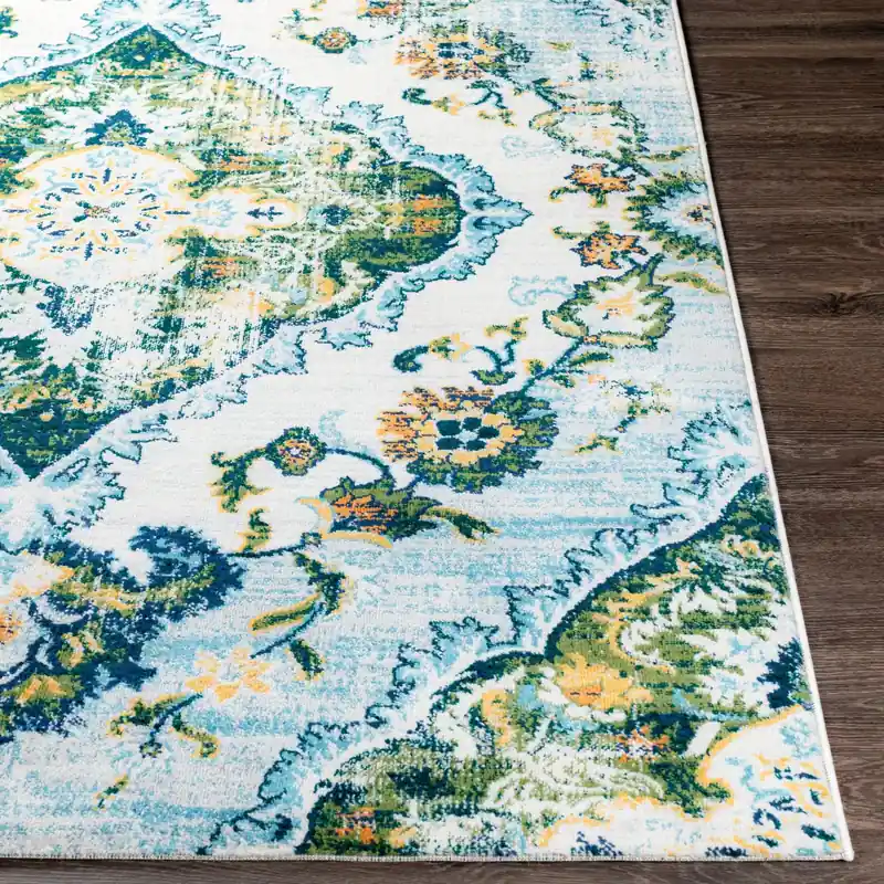 Floransa Machine Woven Rug - Livabliss