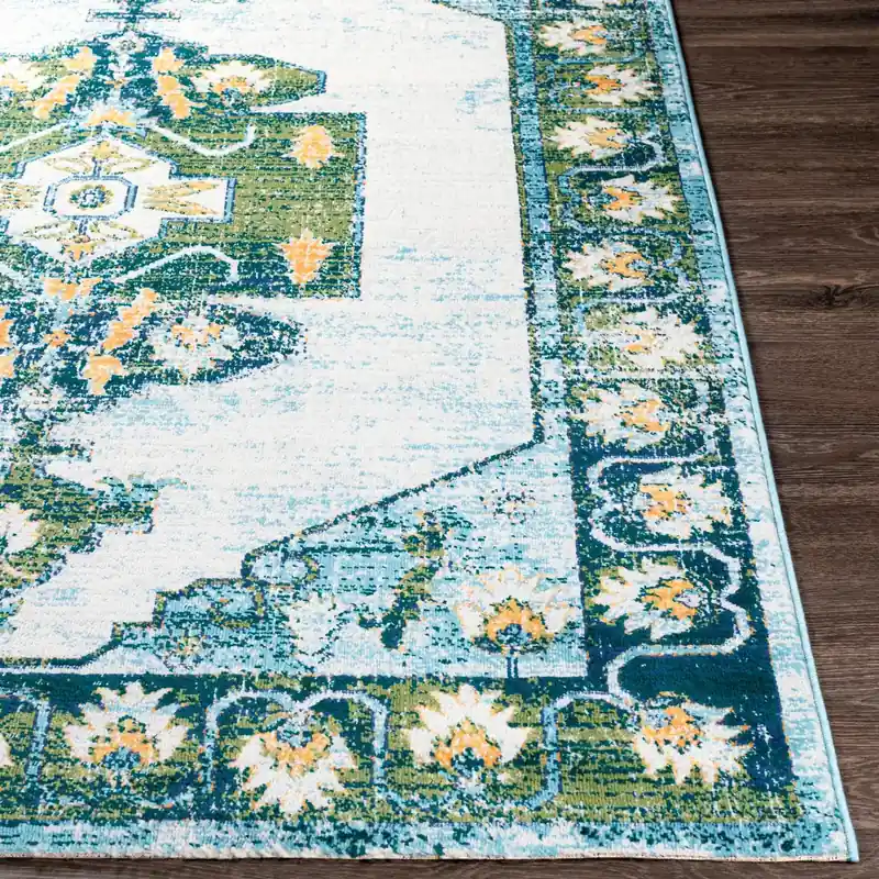 Floransa Machine Woven Rug - Livabliss