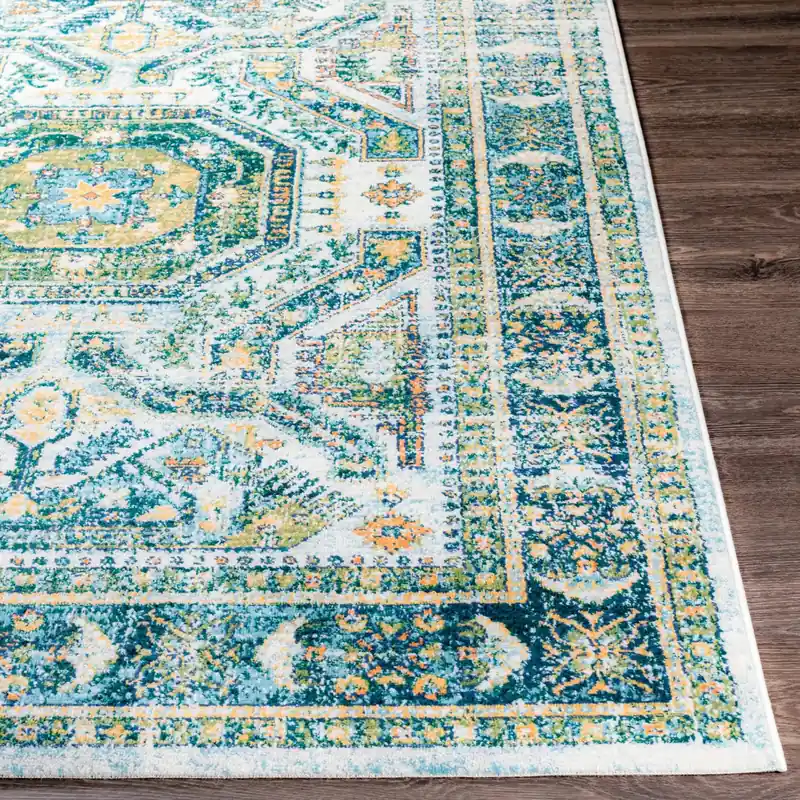 Floransa Machine Woven Rug - Livabliss
