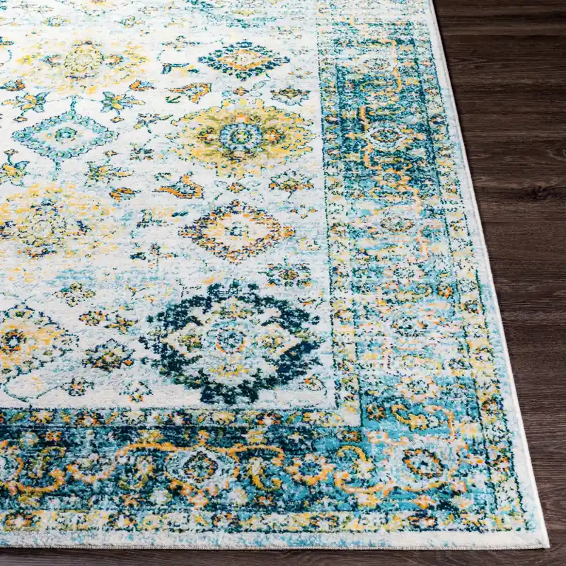 Floransa Machine Woven Rug - Livabliss