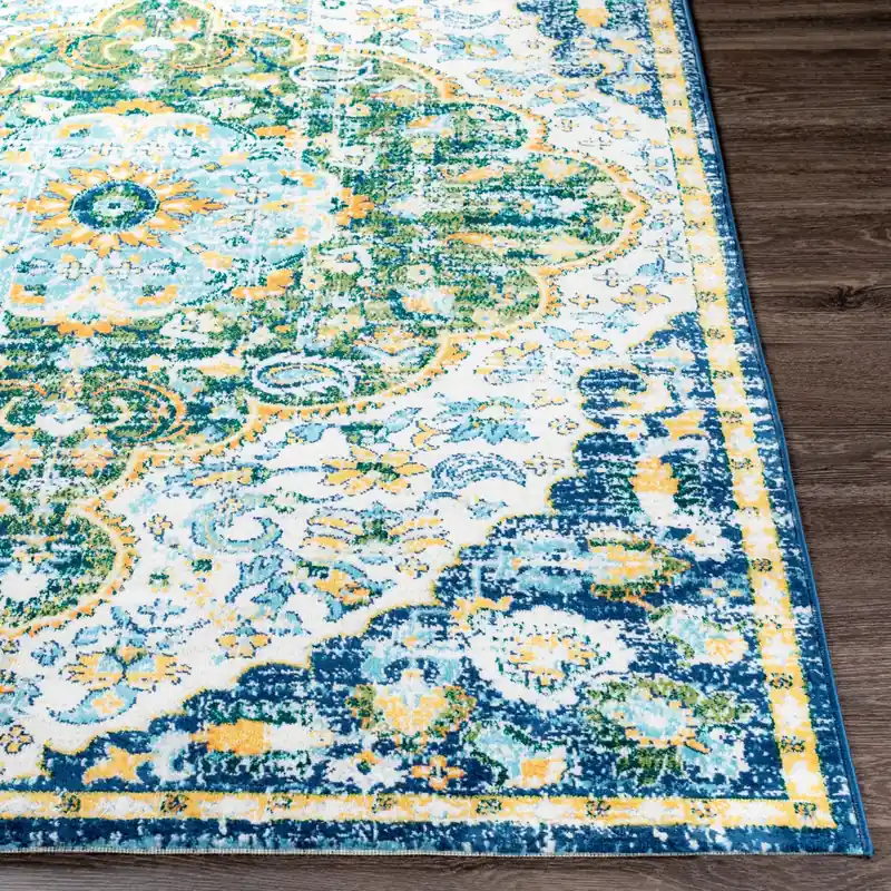 Floransa Machine Woven Rug - Livabliss