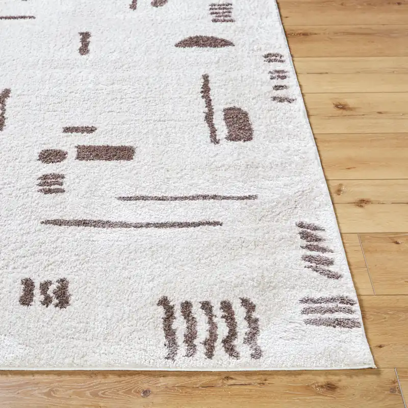 Fossay Shag Machine Woven Rug - Livabliss