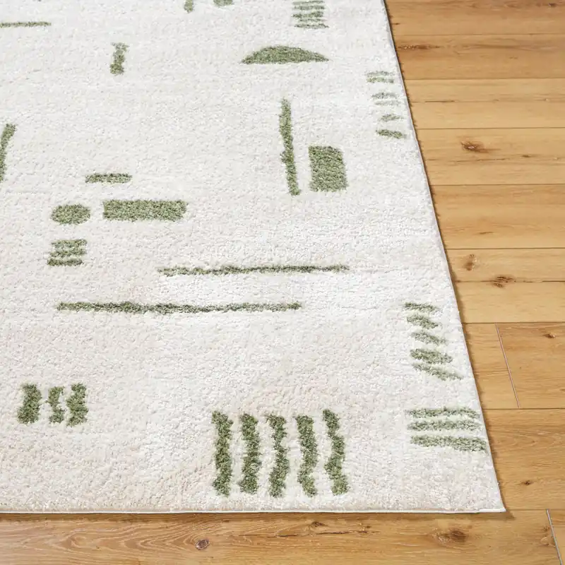 Fossay Shag Machine Woven Rug - Livabliss