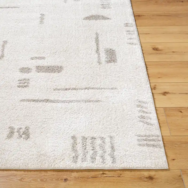 Fossay Shag Machine Woven Rug - Livabliss