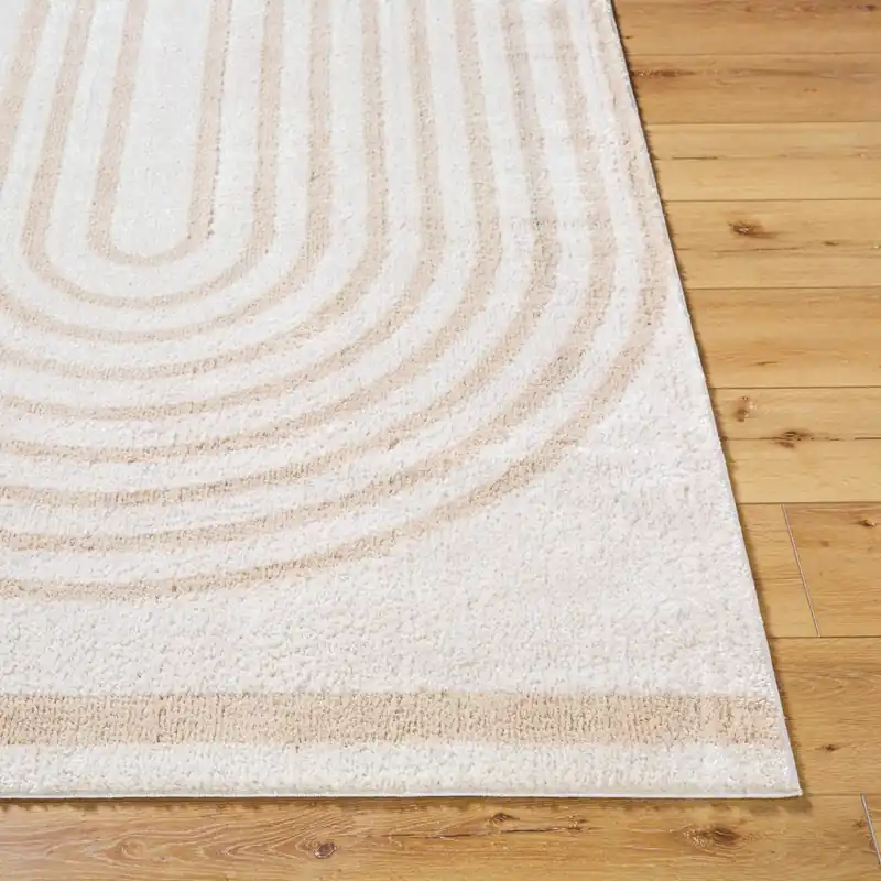 Fossay Shag Machine Woven Rug - Livabliss