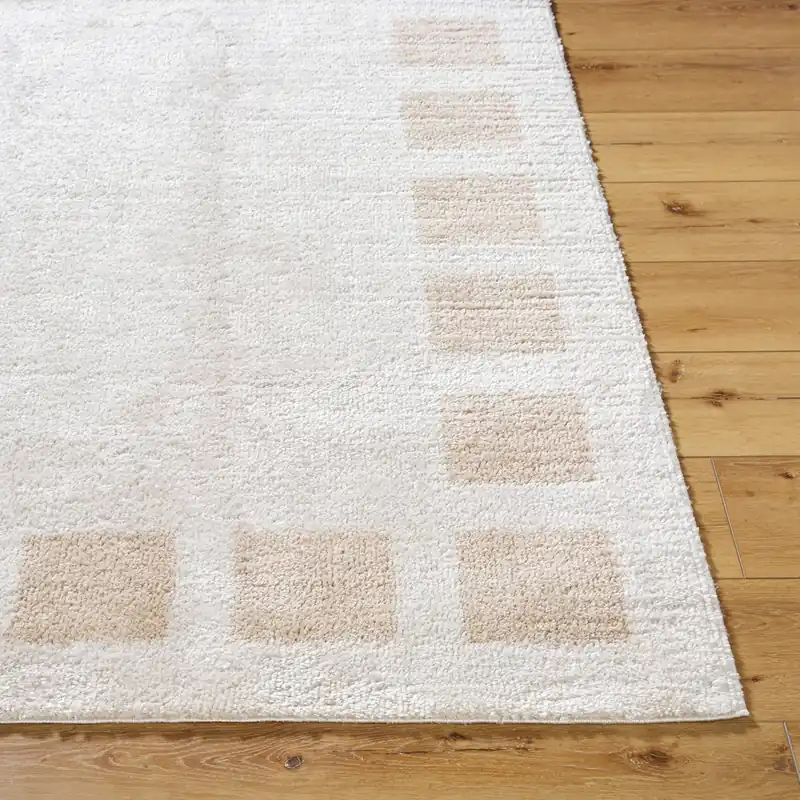 Fossay Shag Machine Woven Rug - Livabliss