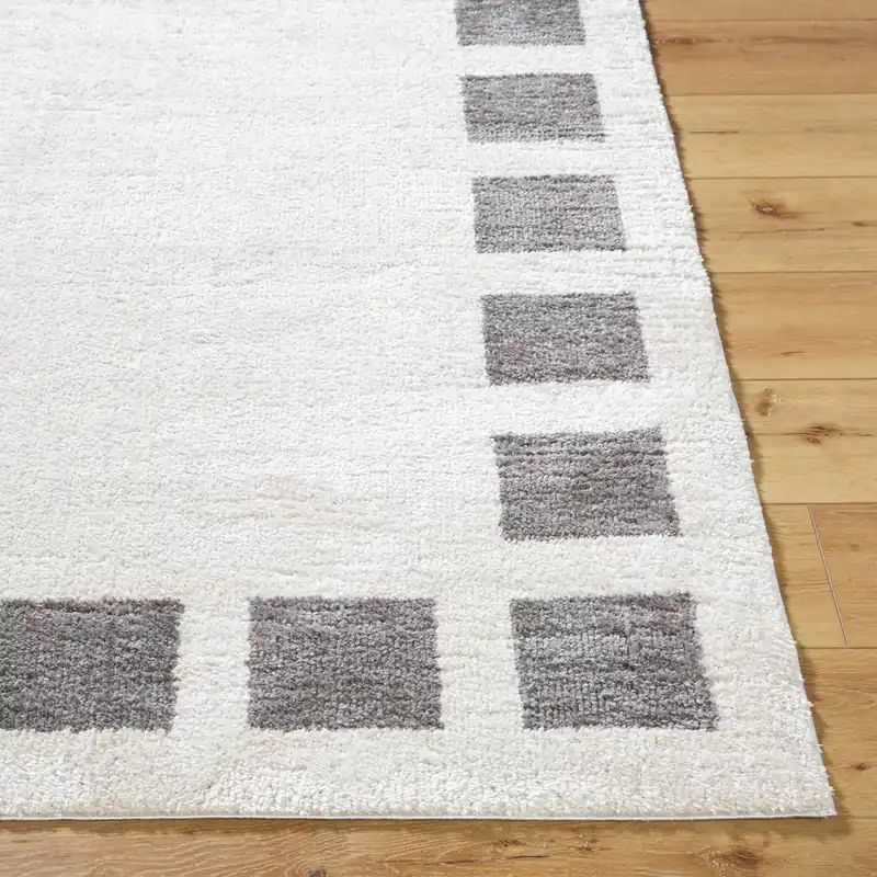 Fossay Shag Machine Woven Rug - Livabliss