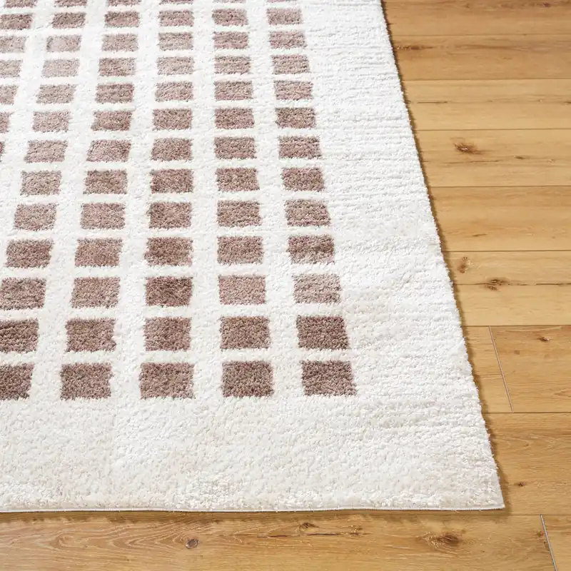 Fossay Shag Machine Woven Rug - Livabliss