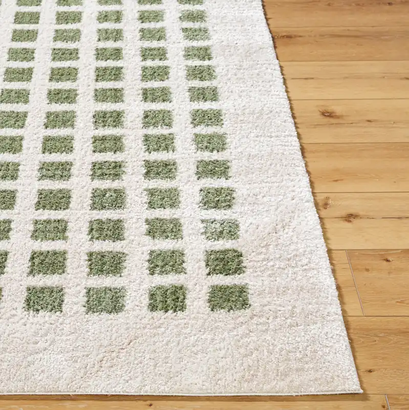 Fossay Shag Machine Woven Rug - Livabliss