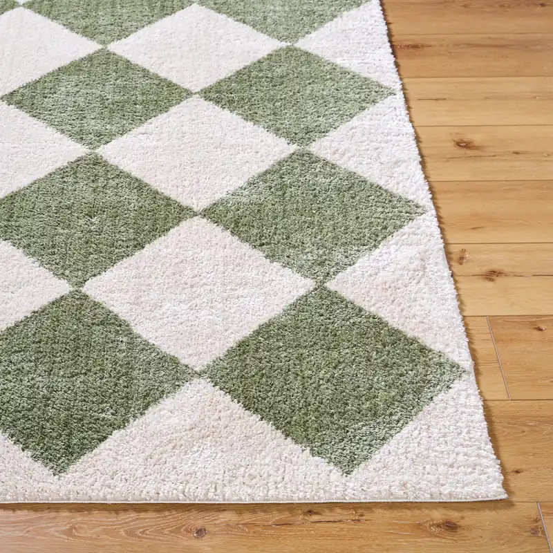 Fossay Shag Machine Woven Rug - Livabliss