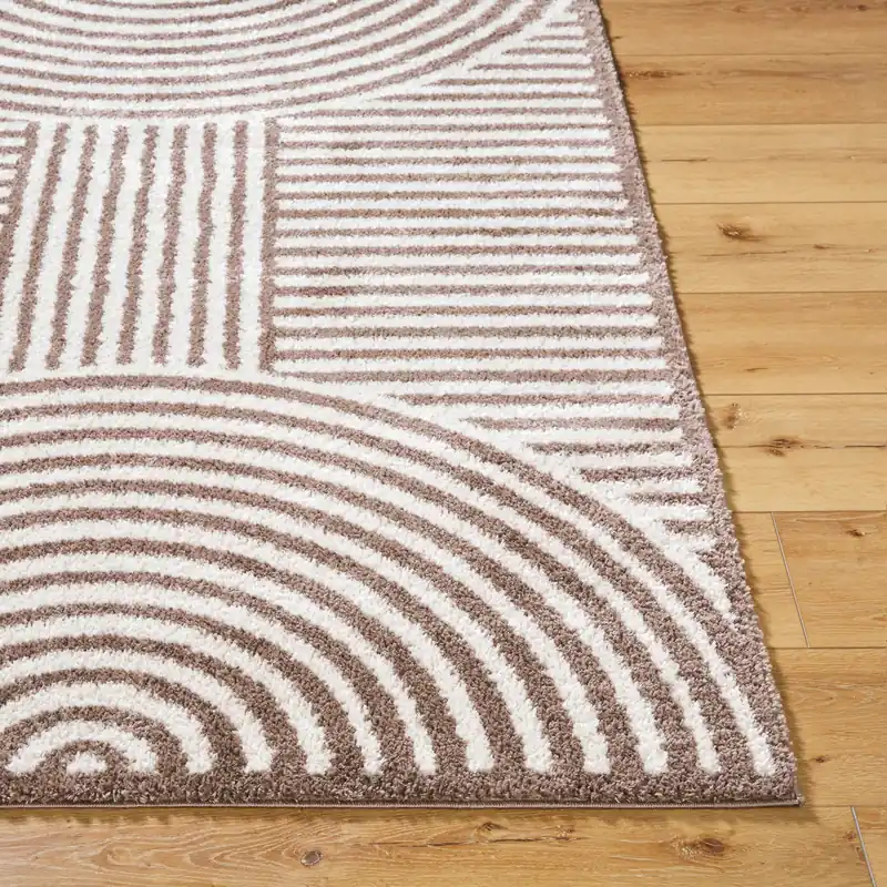 Fossay Shag Machine Woven Rug - Livabliss