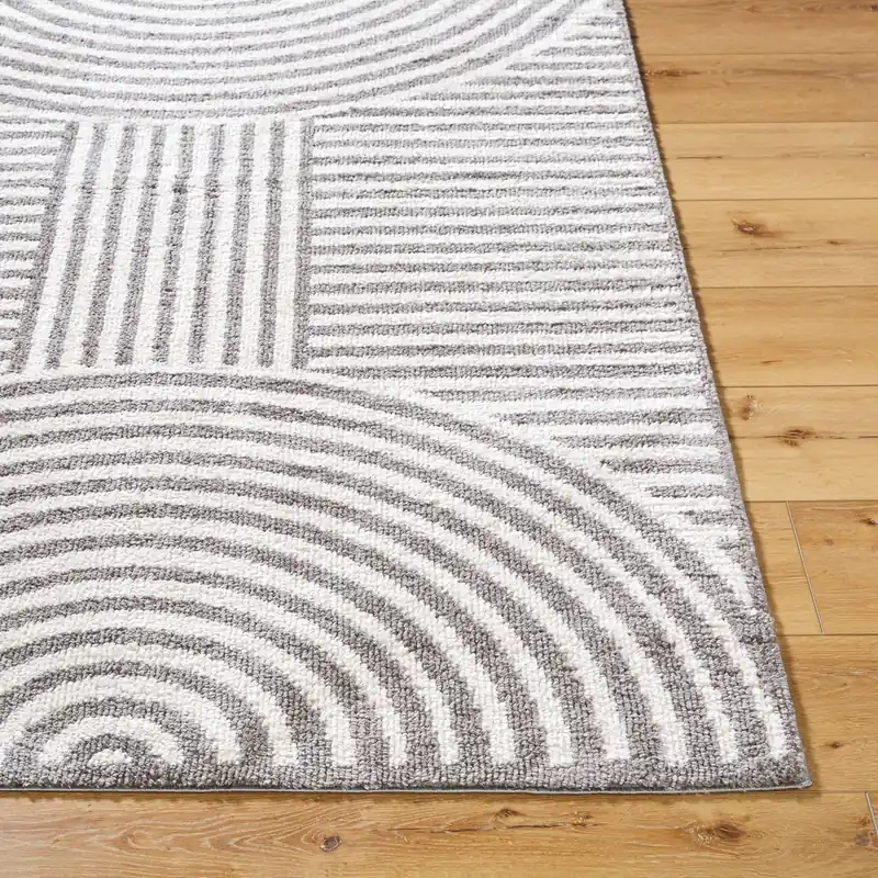 Fossay Shag Machine Woven Rug - Livabliss