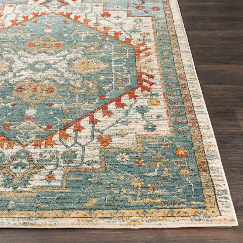 Herati Machine Woven Rug - Livabliss