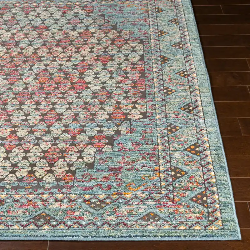 Herati Machine Woven Rug - Livabliss