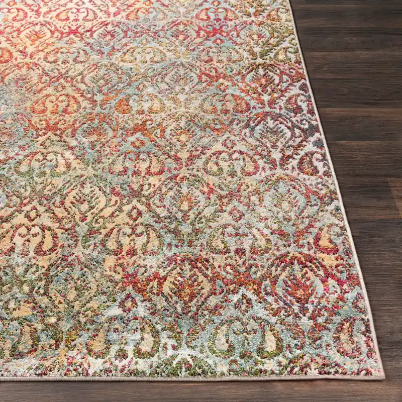 Herati Machine Woven Rug - Livabliss