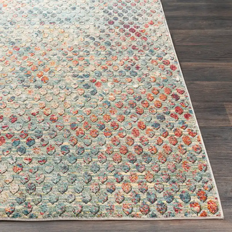 Herati Machine Woven Rug - Livabliss