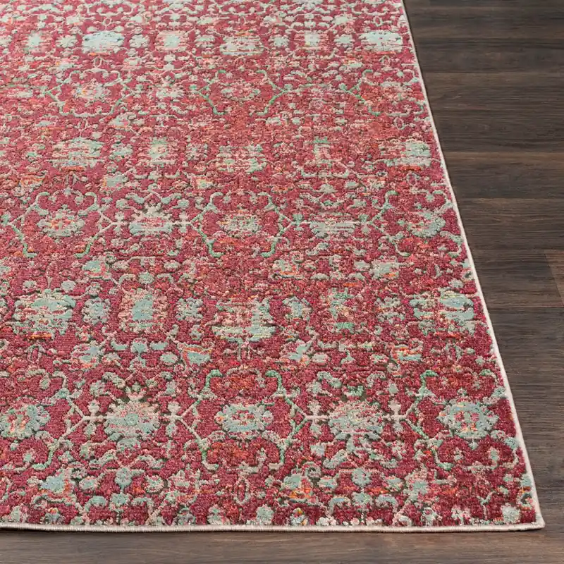 Herati Machine Woven Rug - Livabliss