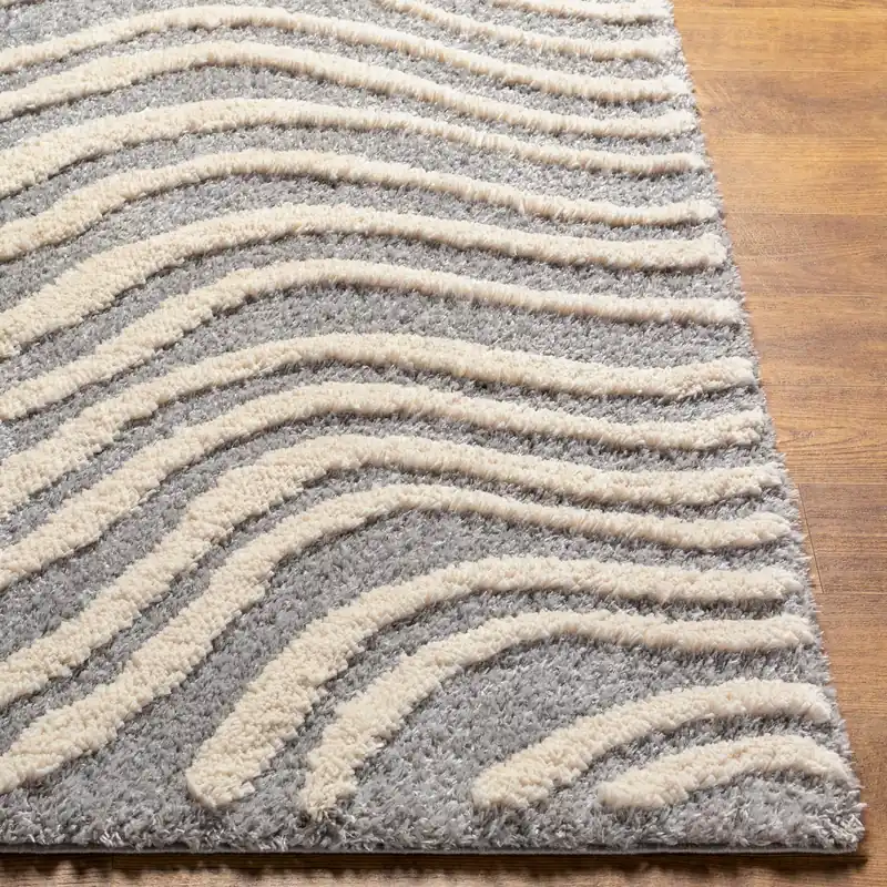 Hudson Shag Machine Woven Rug - Livabliss